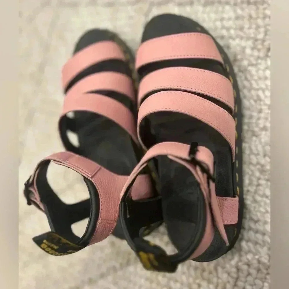BLAIRE WOMEN'S PISA LEATHER STRAP SANDALS - Picture 5 of 6